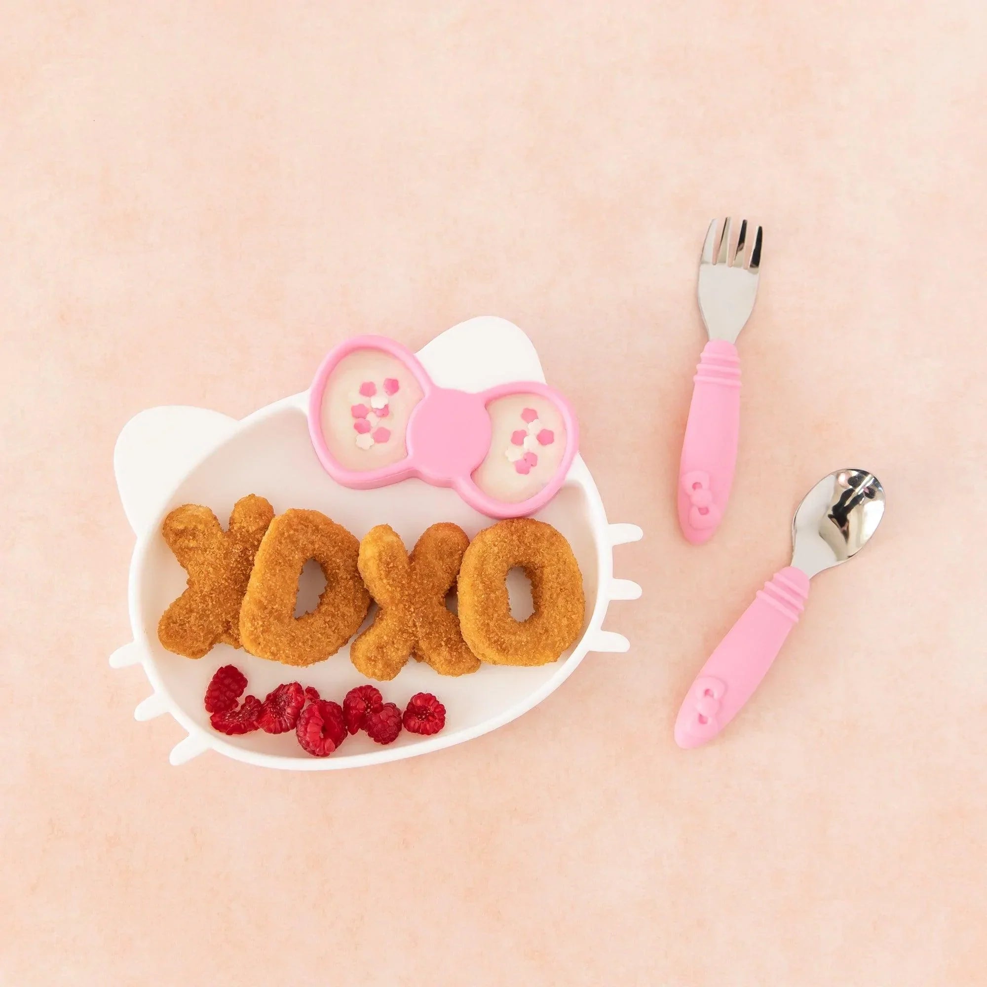 Silicone Grip Dish: Hello Kitty® - Bumkins