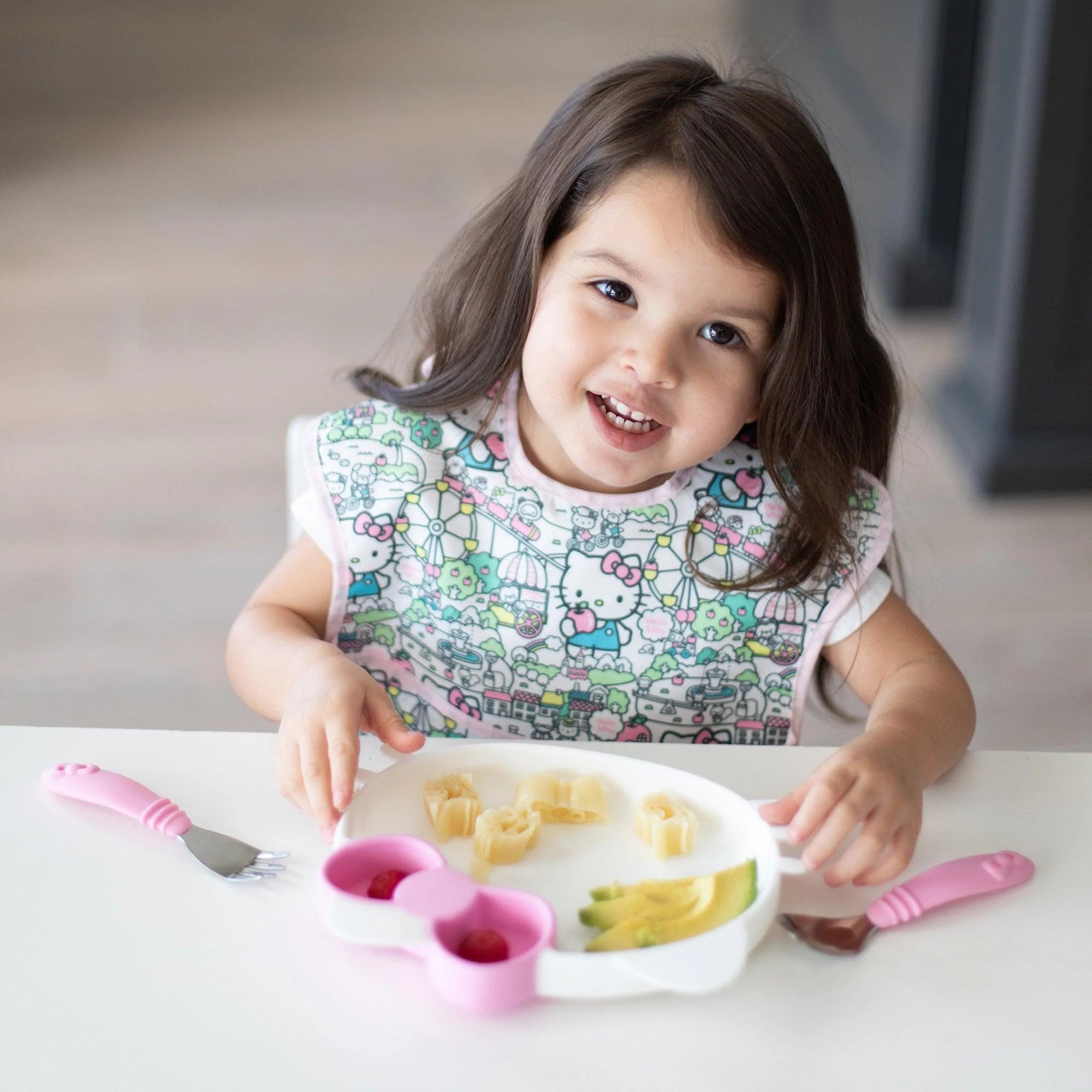 Silicone Grip Dish: Hello Kitty® - Bumkins