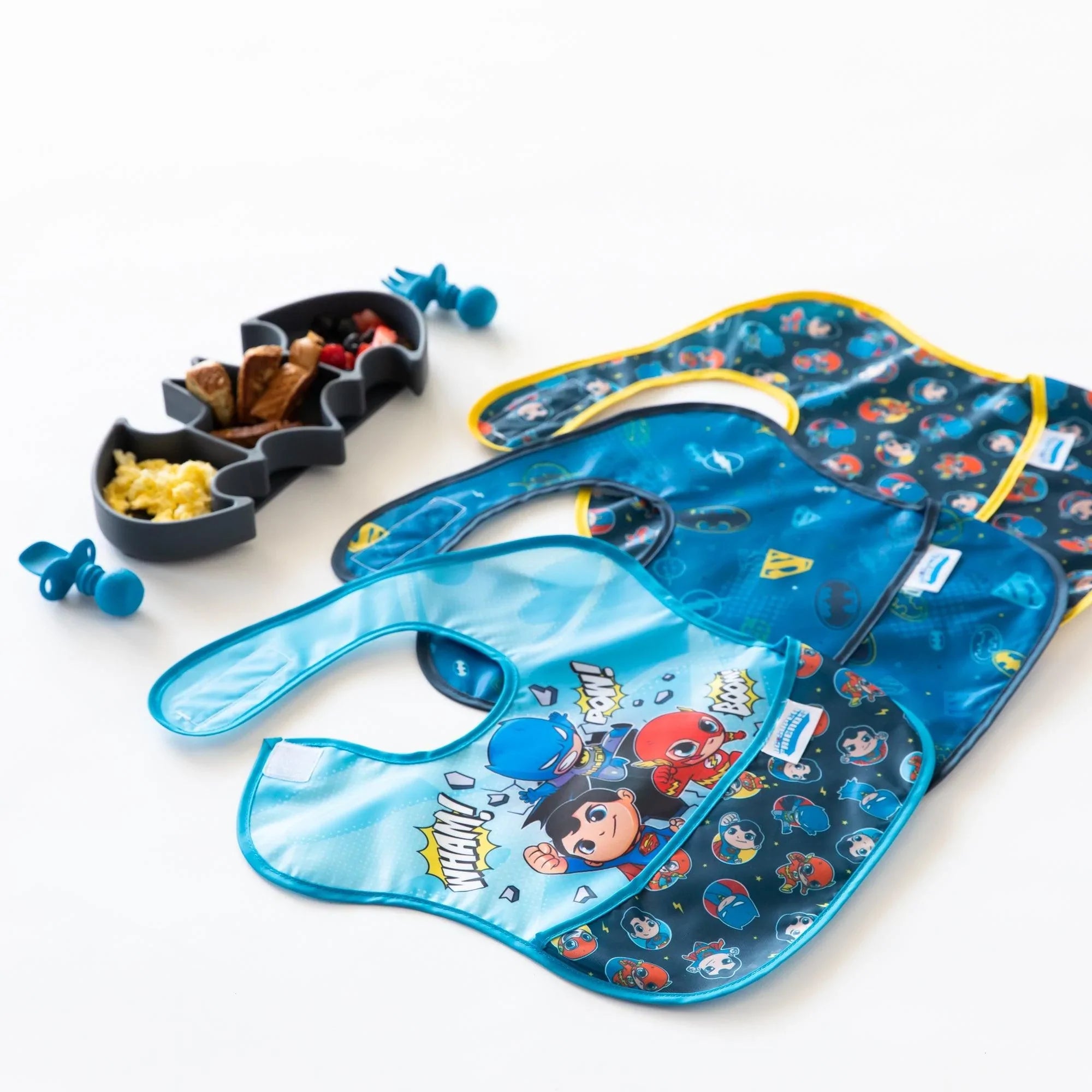 SuperBib® 3 Pack: Super Friends Breakthrough - Bumkins