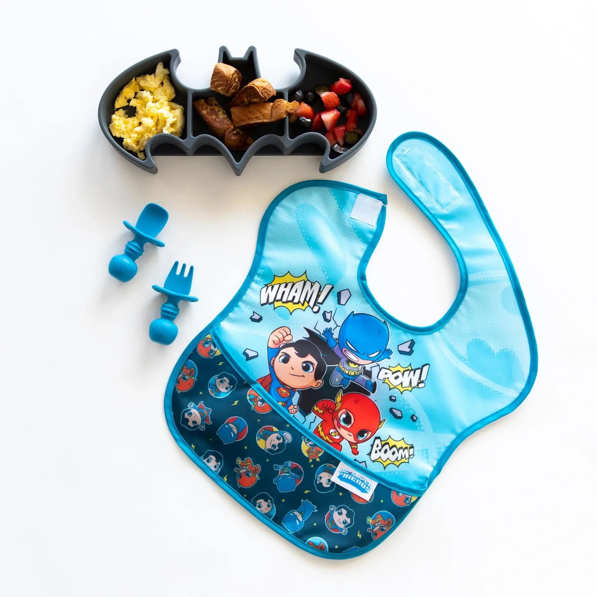 SuperBib® 3 Pack: Super Friends Breakthrough - Bumkins