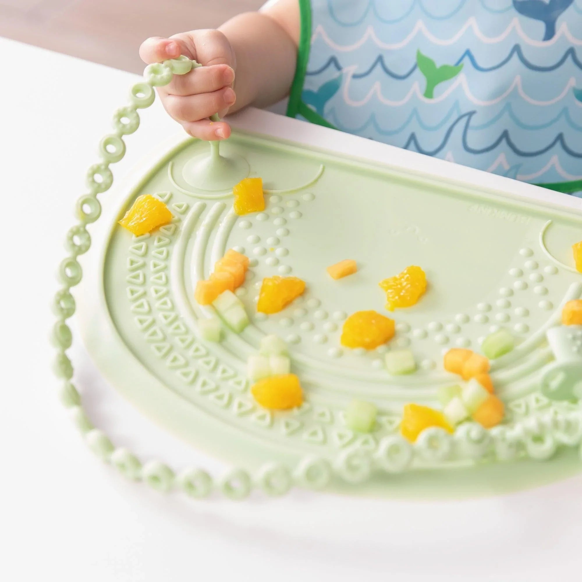 Silicone Sensory Placemat: Sage - Bumkins