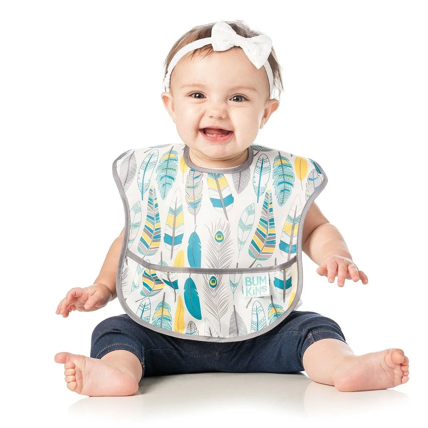 SuperBib® 3 Pack: Feathers, Arrow & Quill - Bumkins