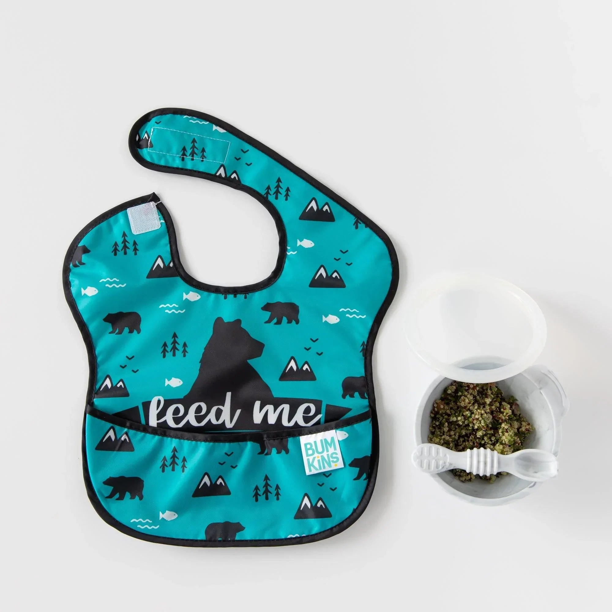 SuperBib® 3 Pack: Feed Me Bear, Wildlife & Outdoors - Bumkins