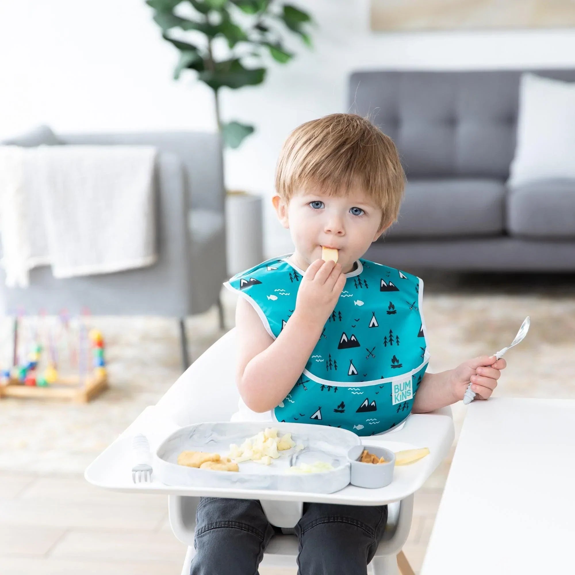 SuperBib® 3 Pack: Feed Me Bear, Wildlife & Outdoors - Bumkins