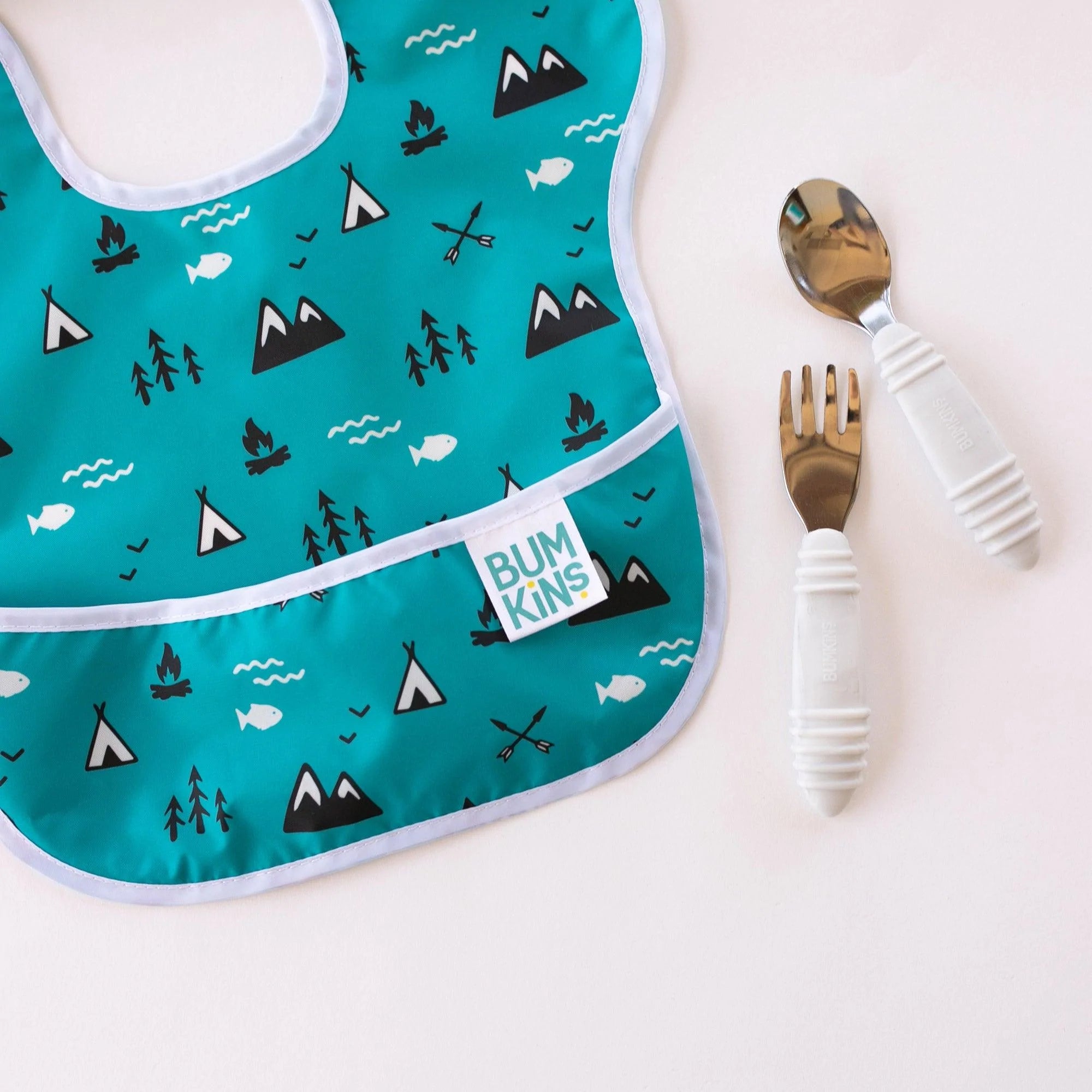 SuperBib® 3 Pack: Feed Me Bear, Wildlife & Outdoors - Bumkins