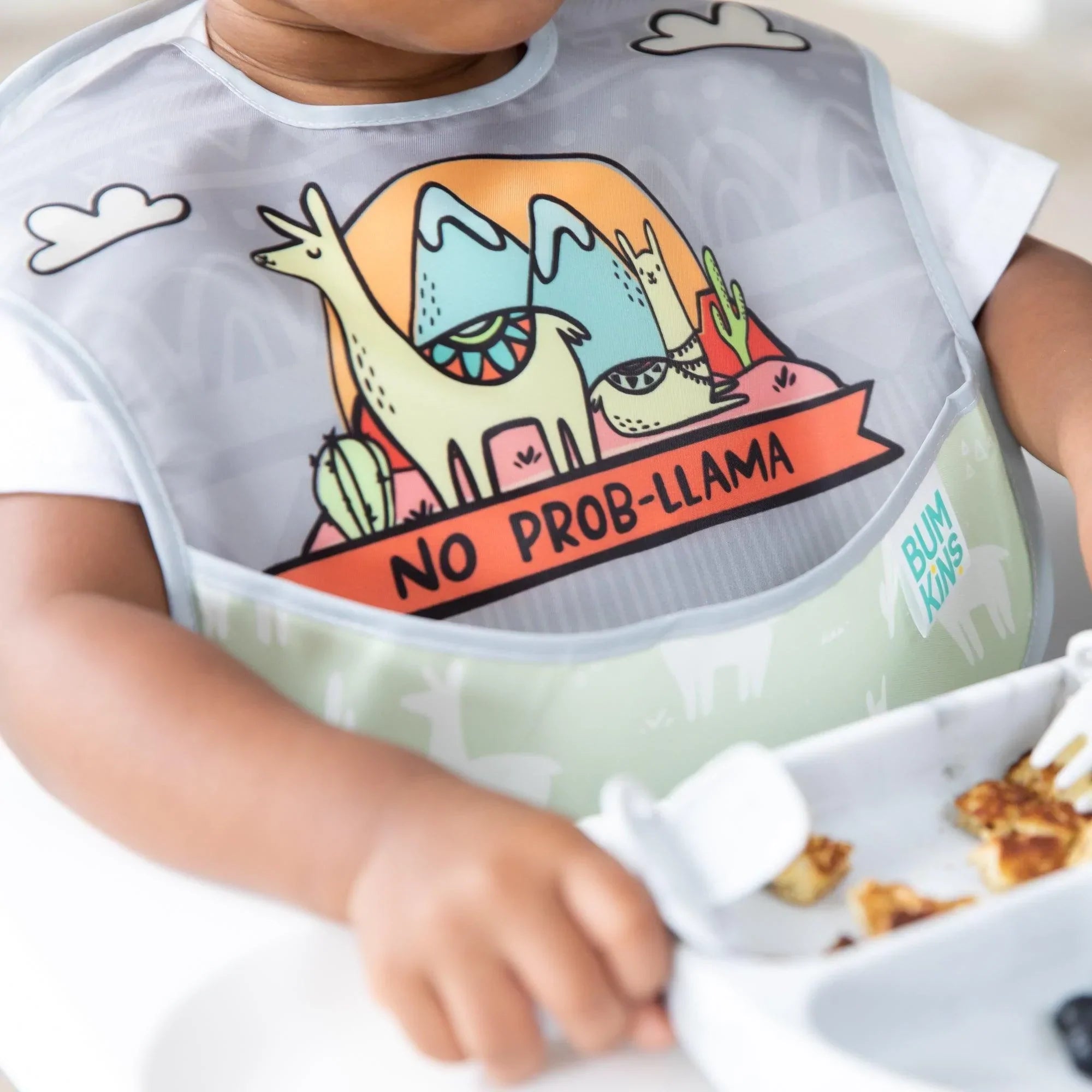 SuperBib® 3 Pack: No Prob-Llama, Llamas, Cacti - Bumkins