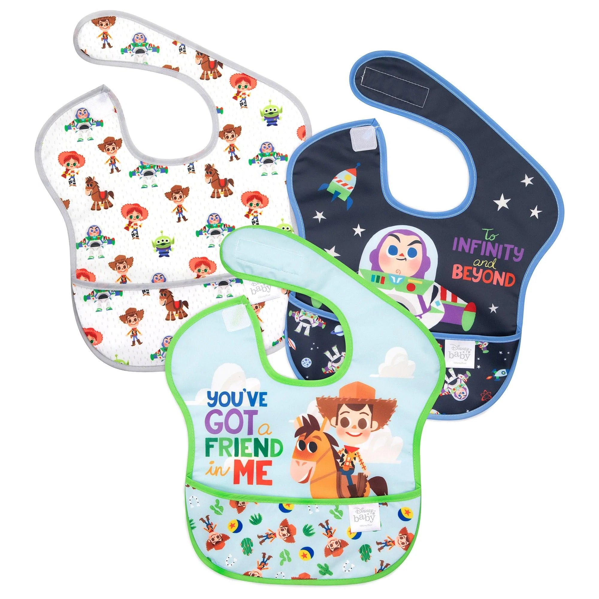 SuperBib® 3 Pack: Toy Story - Bumkins