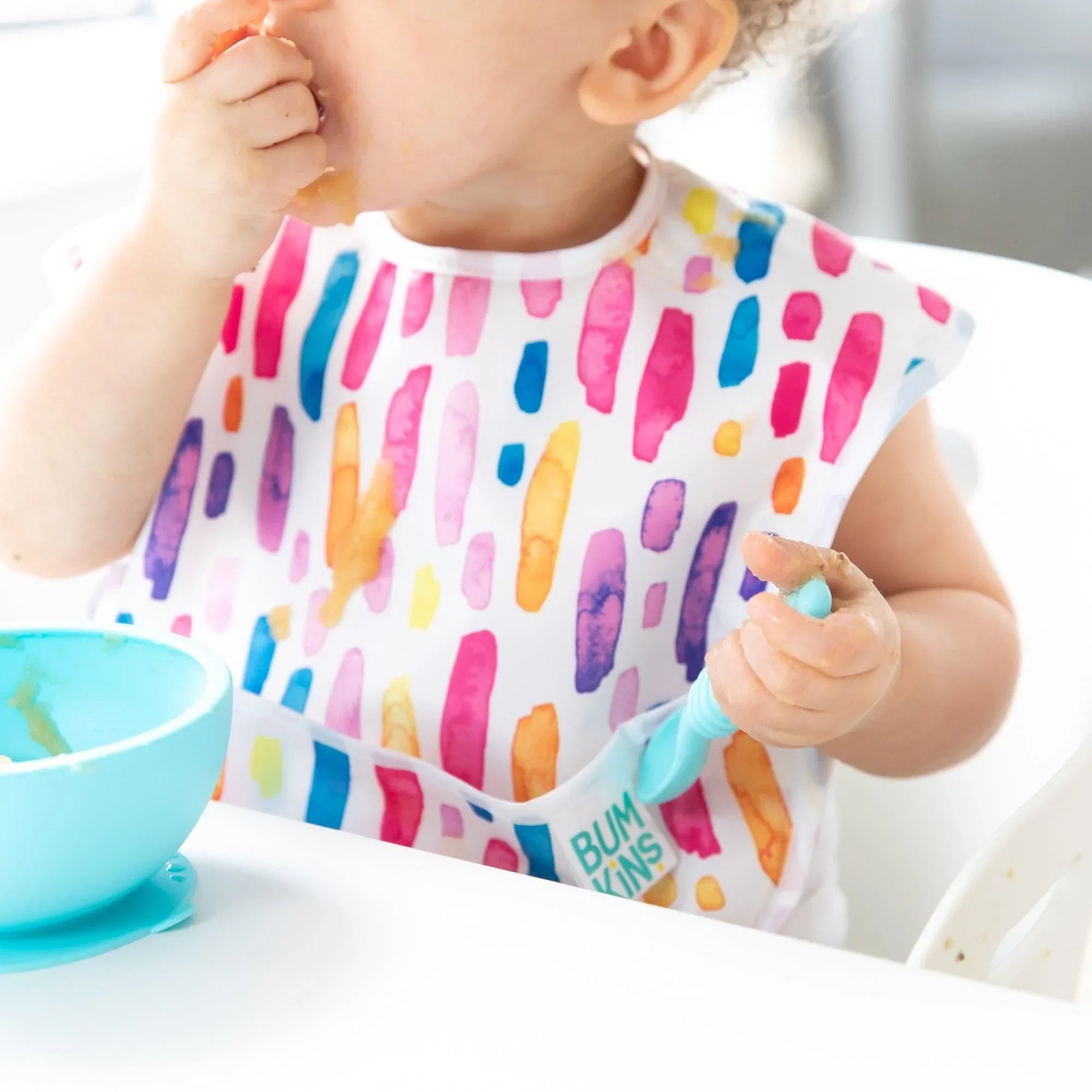 SuperBib® 3 Pack: Wild & Free, Watercolor, & Brush Strokes - Bumkins