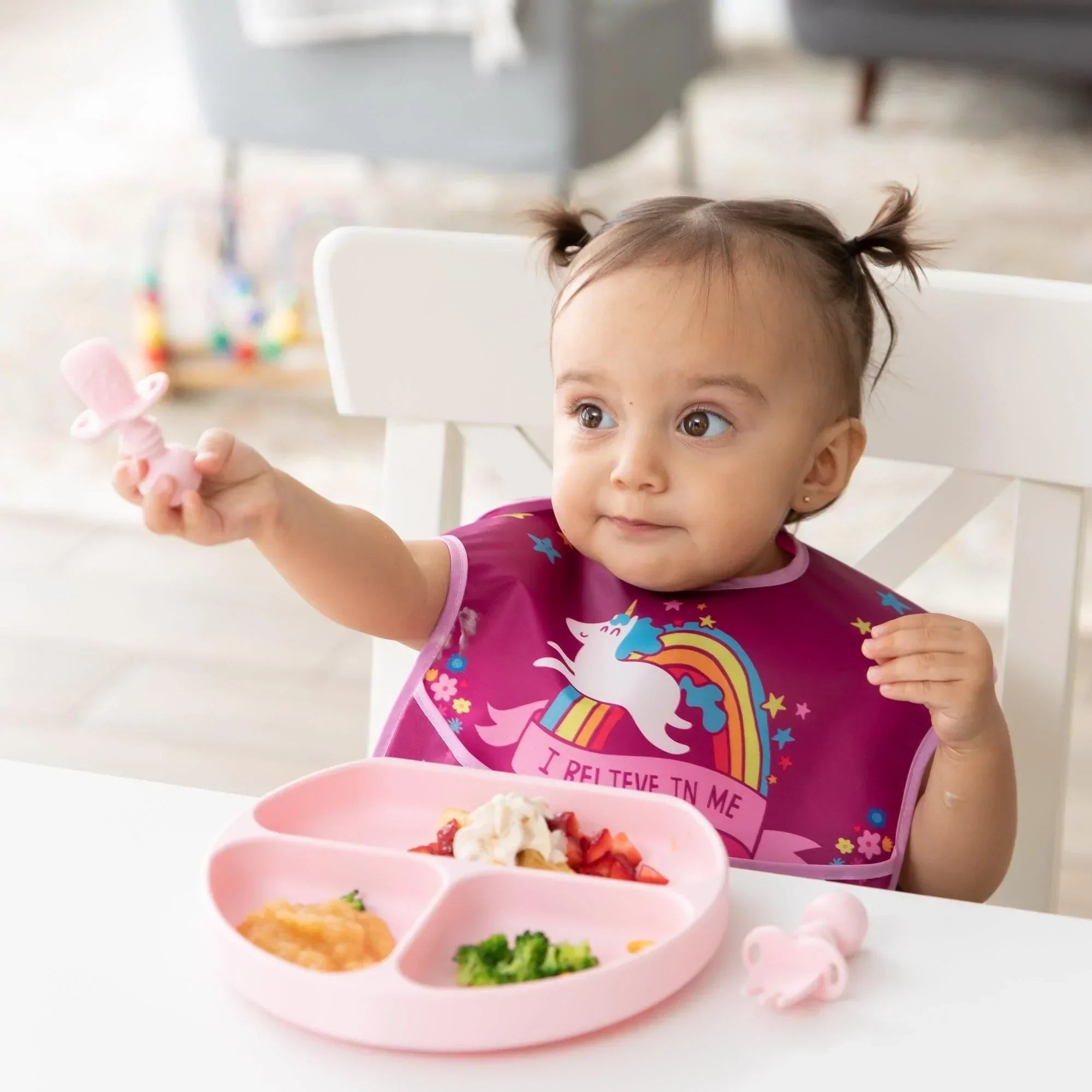 SuperBib® 3 Pack: I Believe In Me, Unicorns, Rainbows - Bumkins