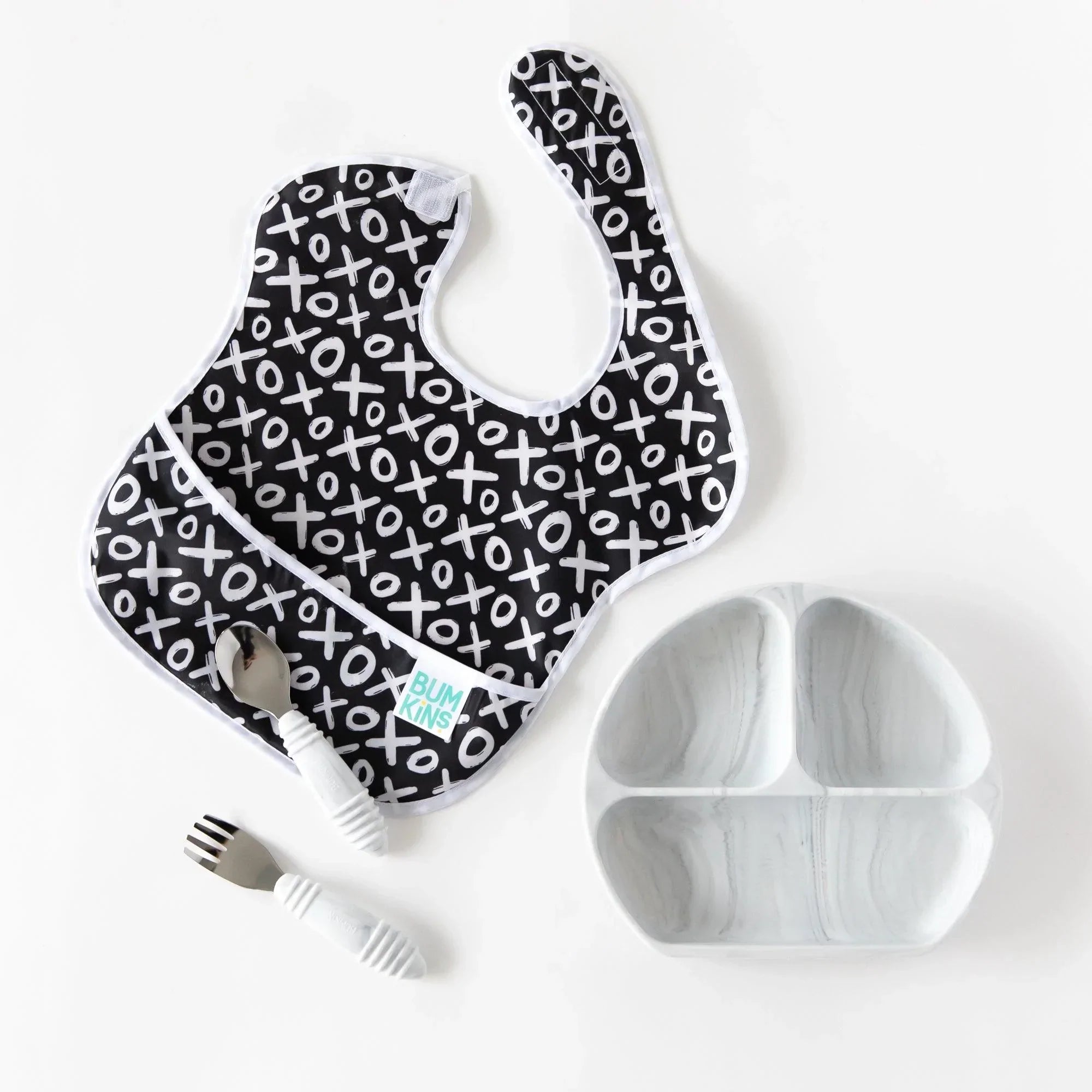 SuperBib® 3 Pack: Always Hungry, XOXO, & Hearts - Bumkins