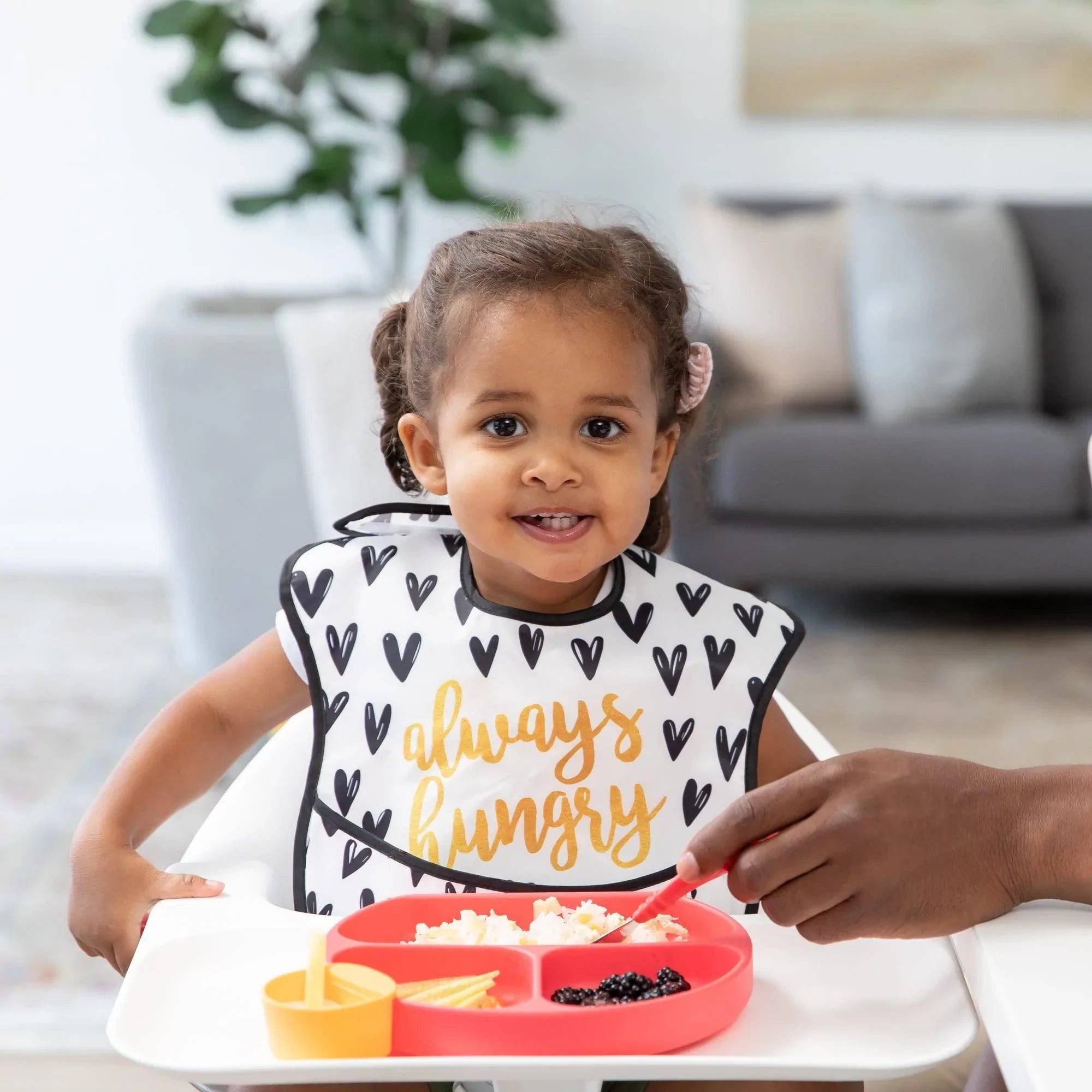 SuperBib® 3 Pack: Always Hungry, XOXO, & Hearts - Bumkins