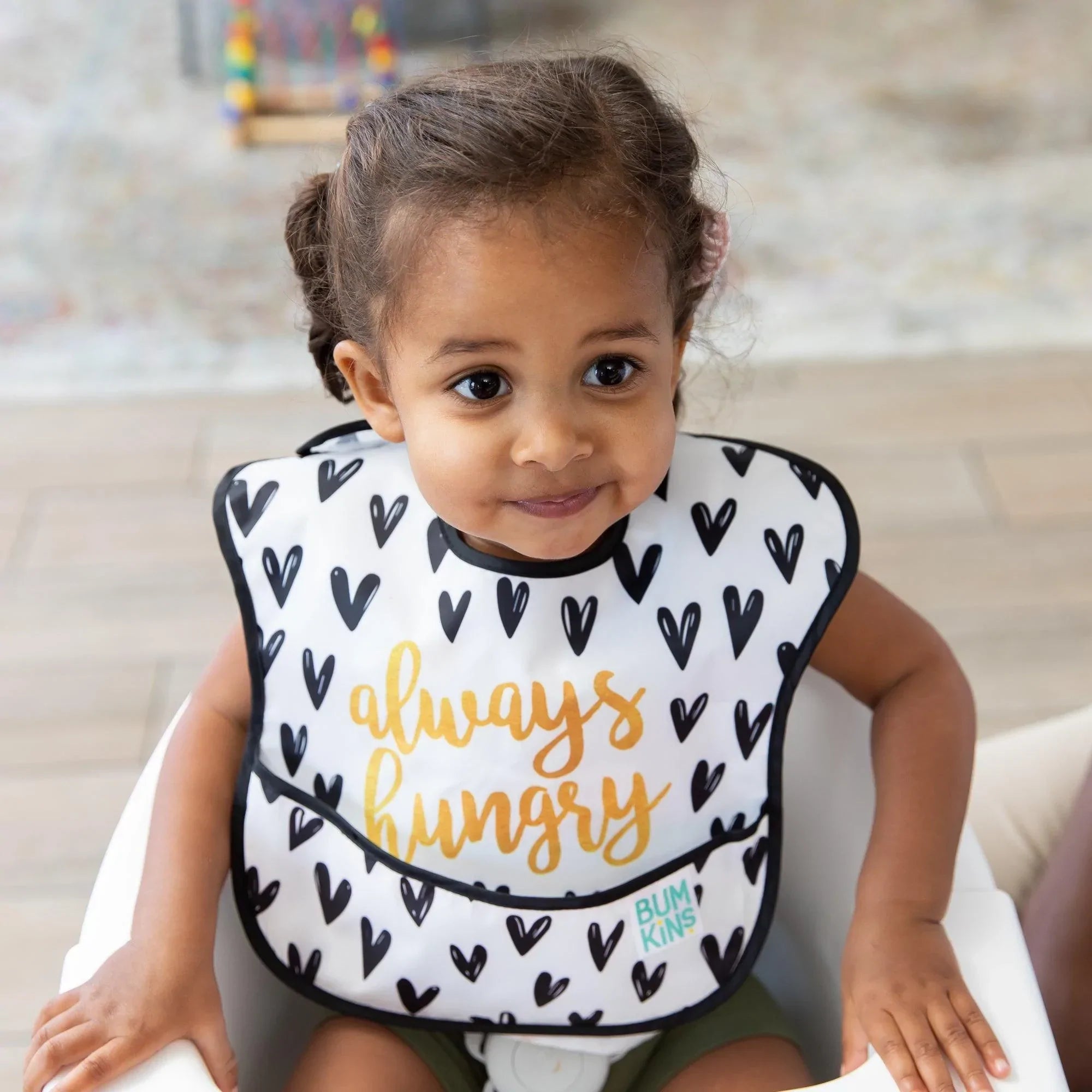 SuperBib® 3 Pack: Always Hungry, XOXO, & Hearts - Bumkins