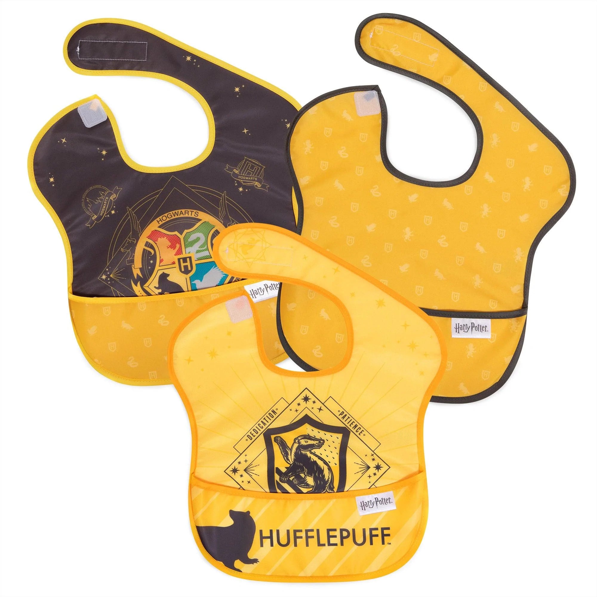 SuperBib® 3 Pack: Hufflepuff™ - Bumkins