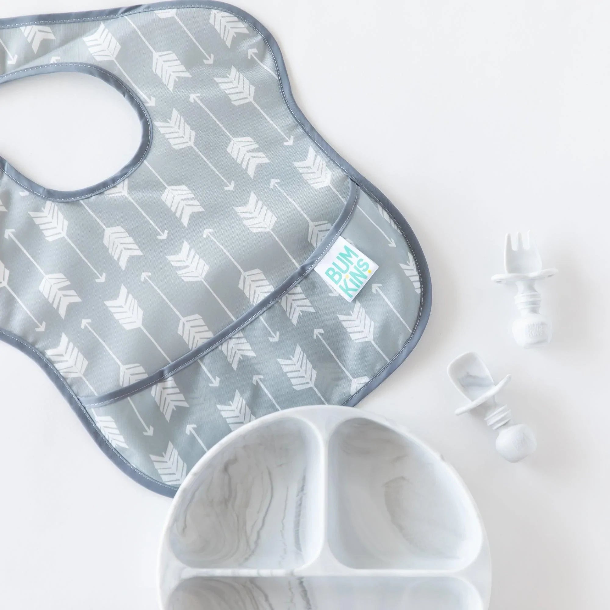 SuperBib® 3 Pack: Feathers, Arrow & Quill - Bumkins
