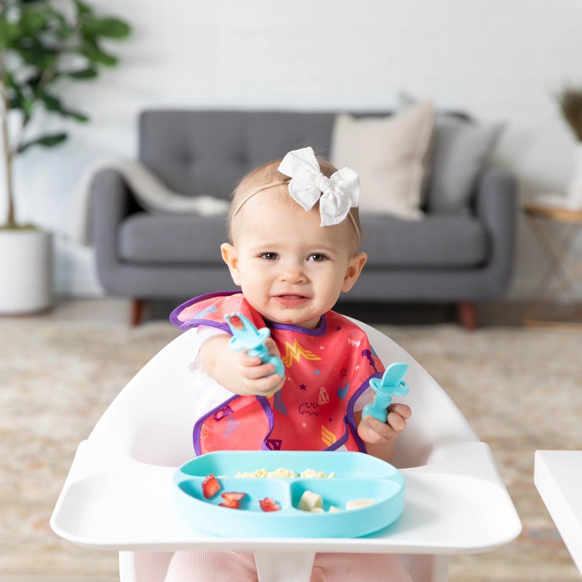 SuperBib® 3 Pack: Super Friends Move Over - Bumkins