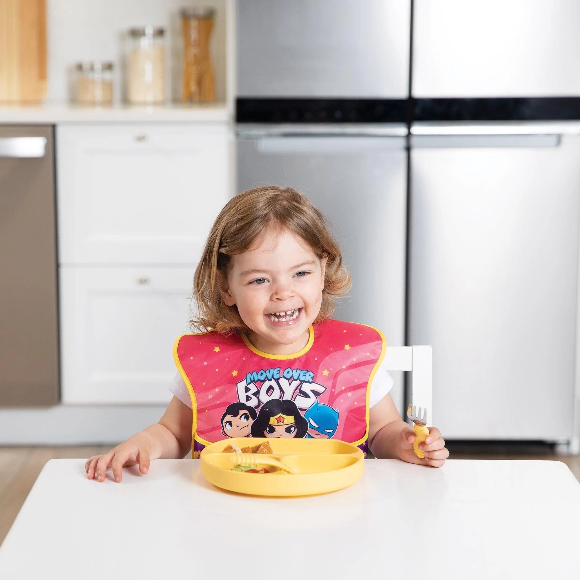 SuperBib® 3 Pack: Super Friends Move Over - Bumkins
