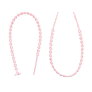 Silicone Accessory Tether 2-Pack: Pink - Bumkins