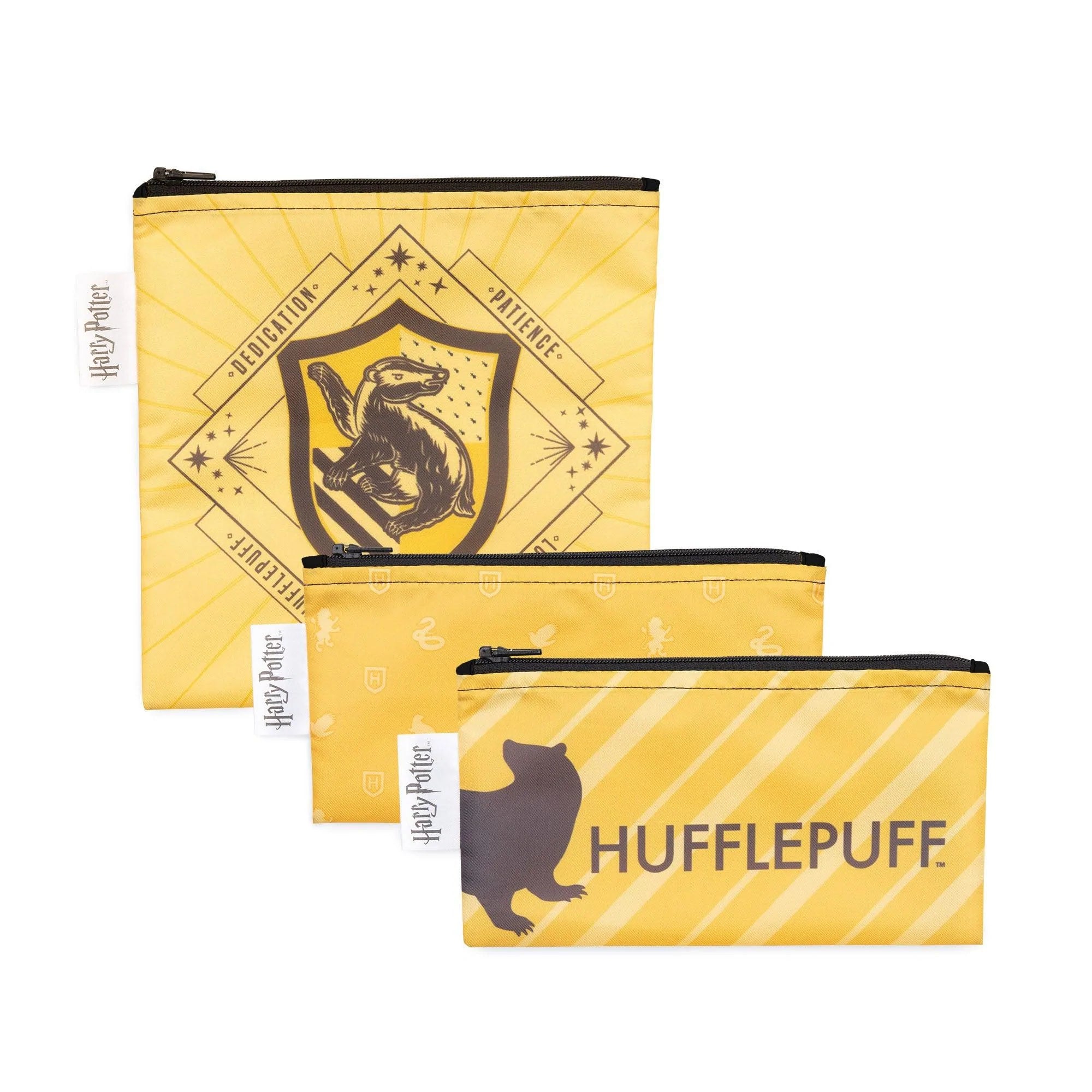 Reusable Snack Bag, 3-Pack: Hufflepuff™ - Bumkins