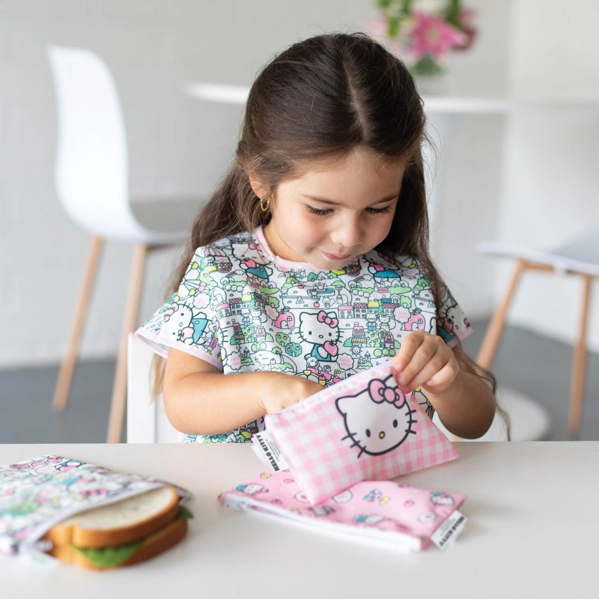 Reusable Snack Bag, 3-Pack: Hello Kitty® - Bumkins