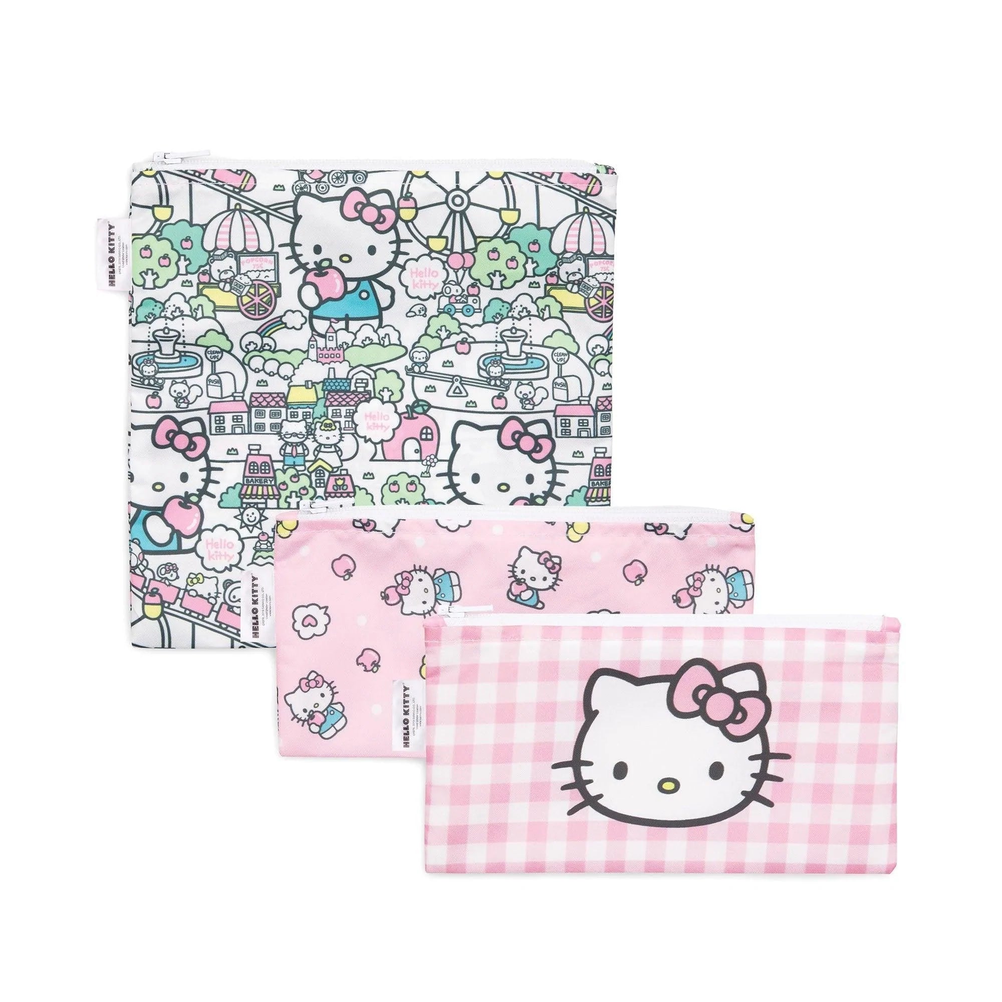 Reusable Snack Bag, 3-Pack: Hello Kitty® - Bumkins