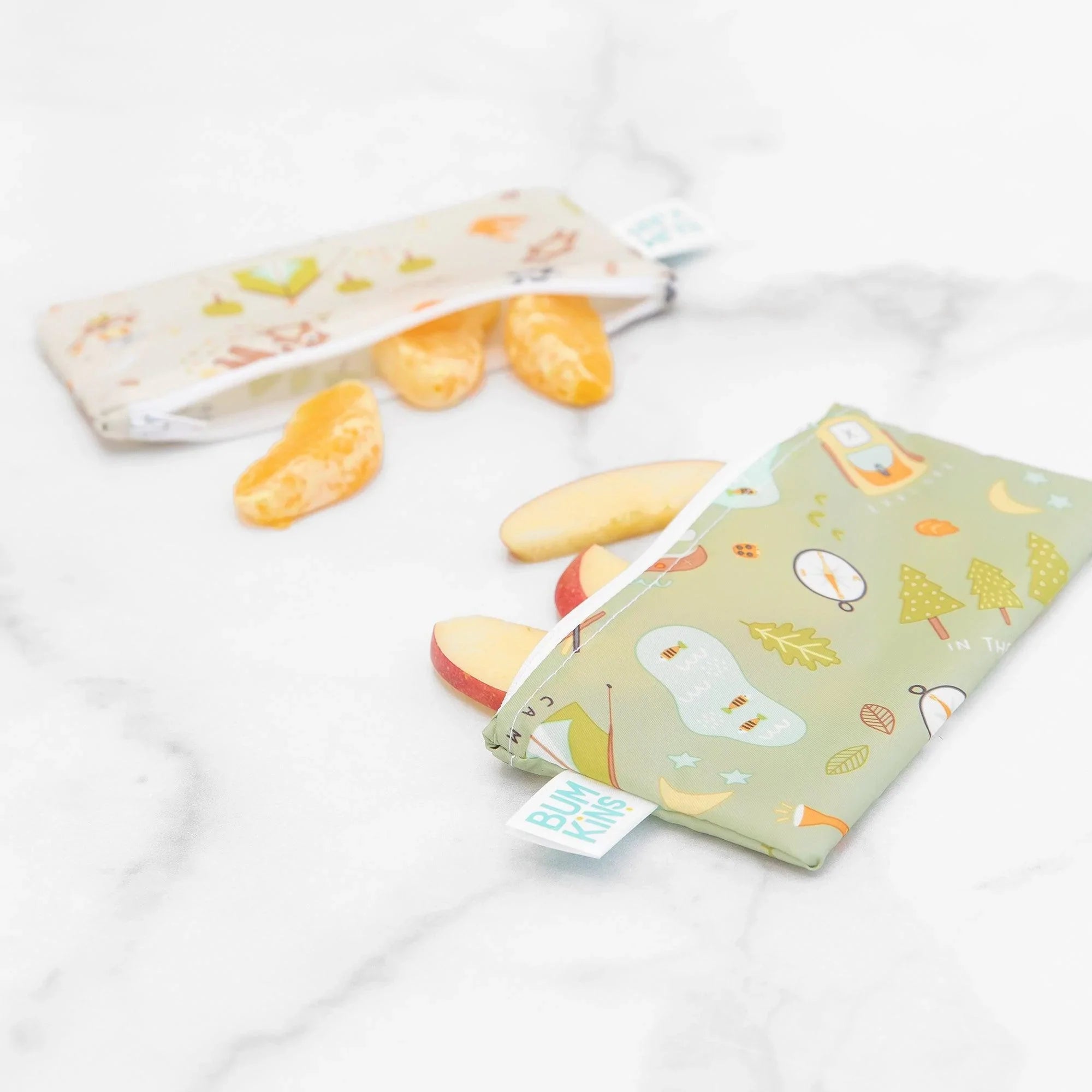Reusable Snack Bag, Small 2-Pack: Camp Friends & Camp Gear - Bumkins