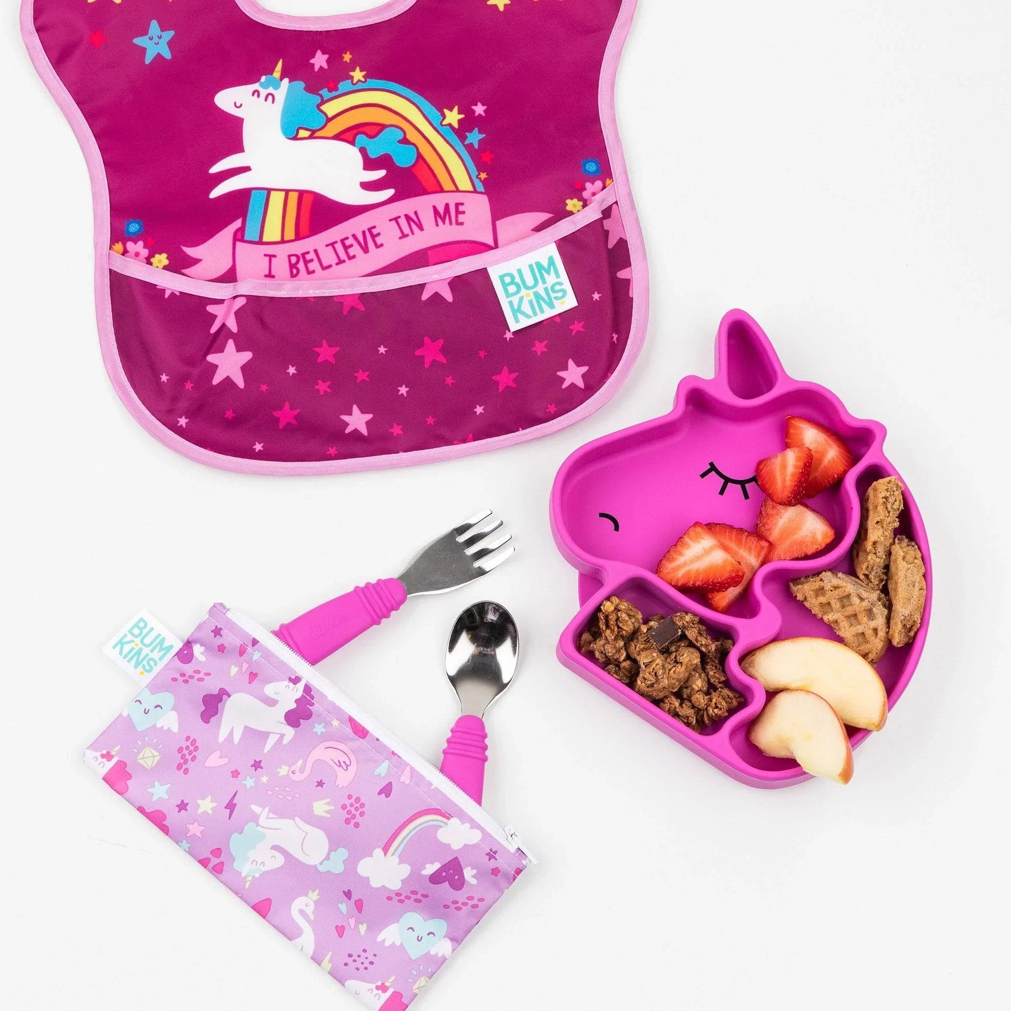 Spoon + Fork: Fuchsia - Bumkins