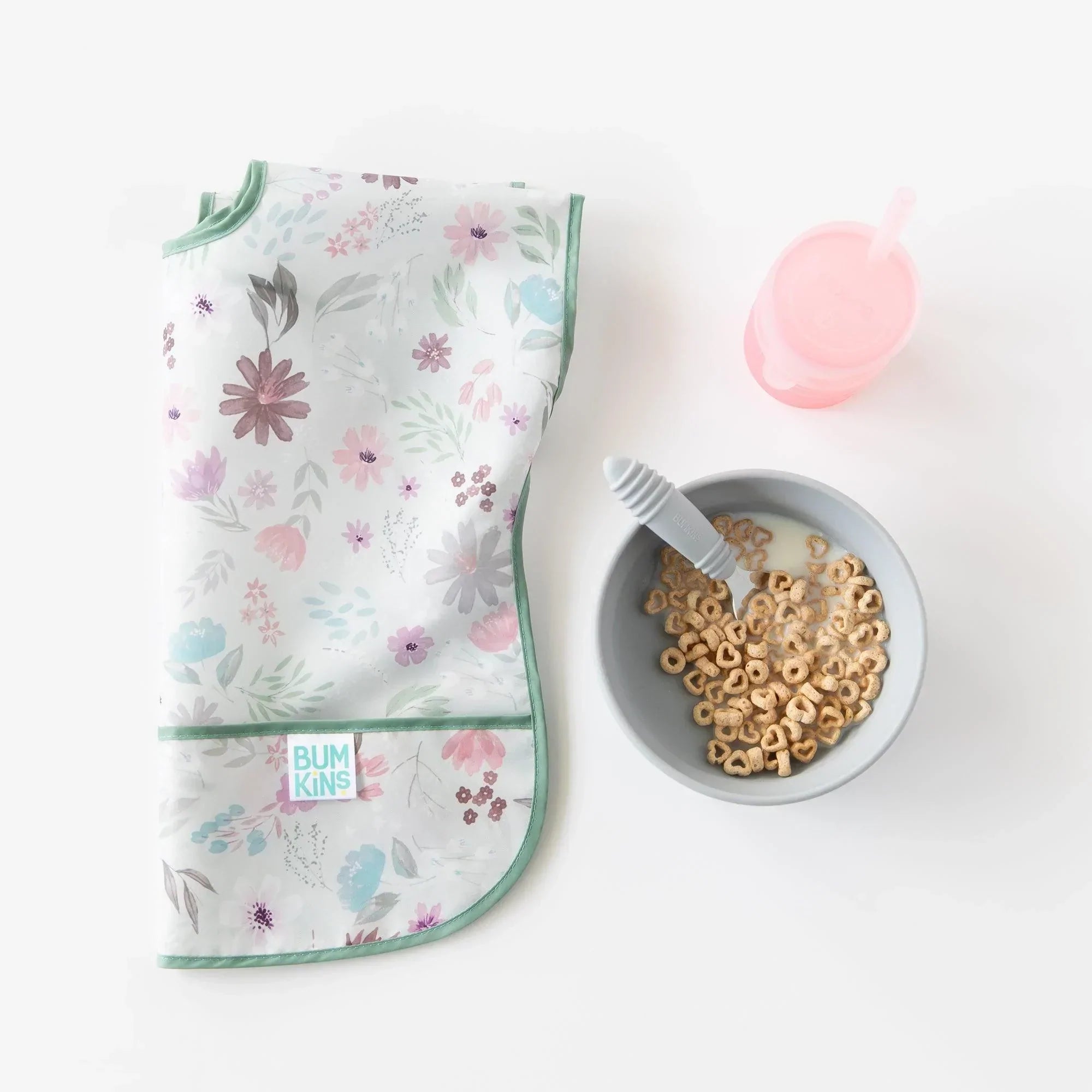 Junior Bib: Floral - Bumkins