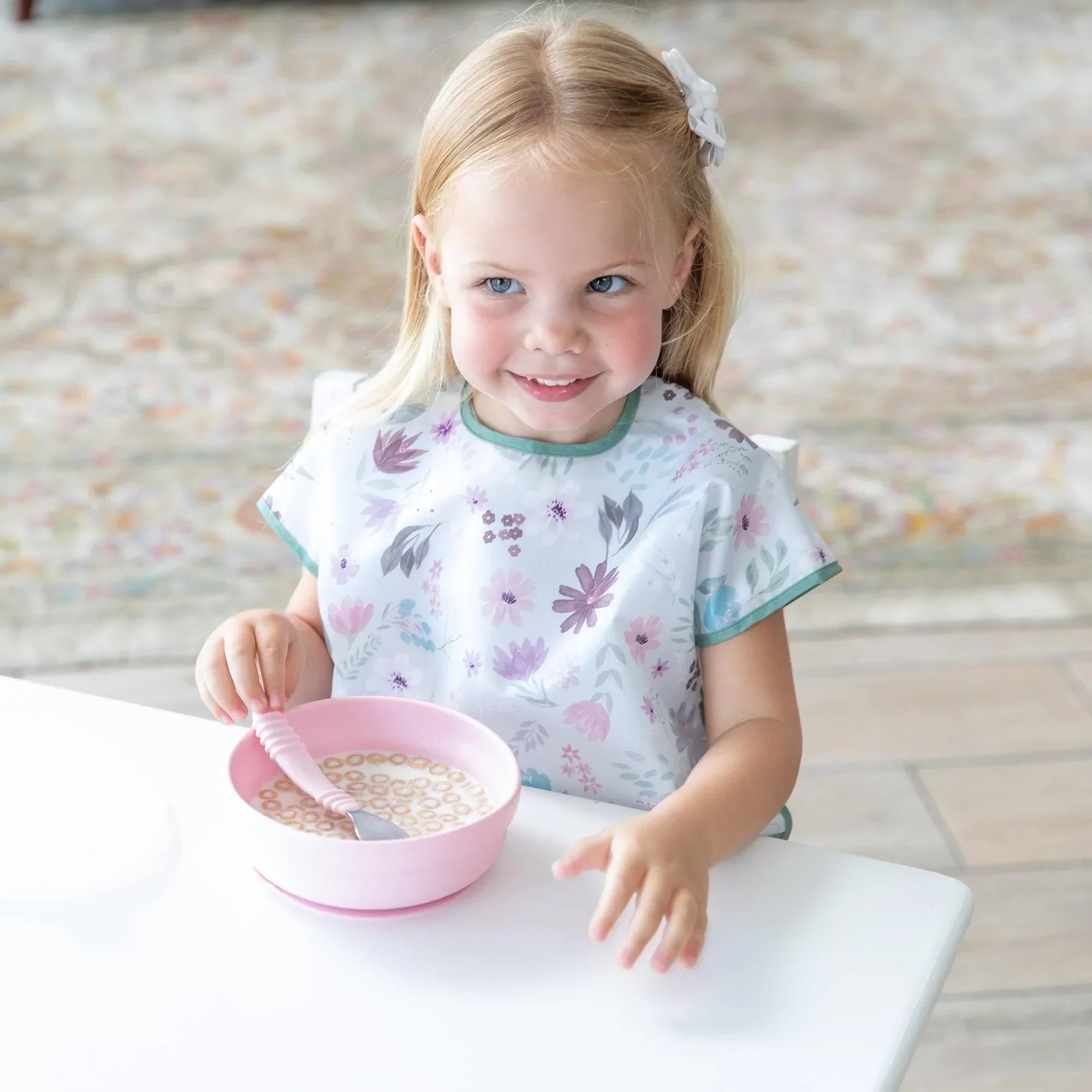 Junior Bib: Floral - Bumkins
