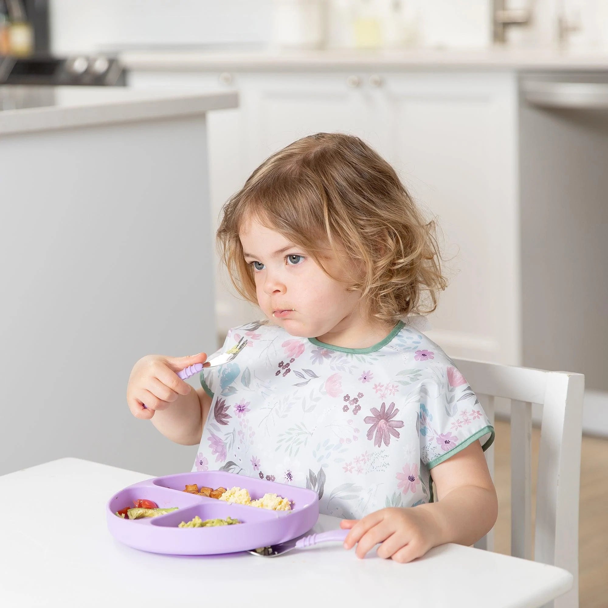 Junior Bib: Floral - Bumkins