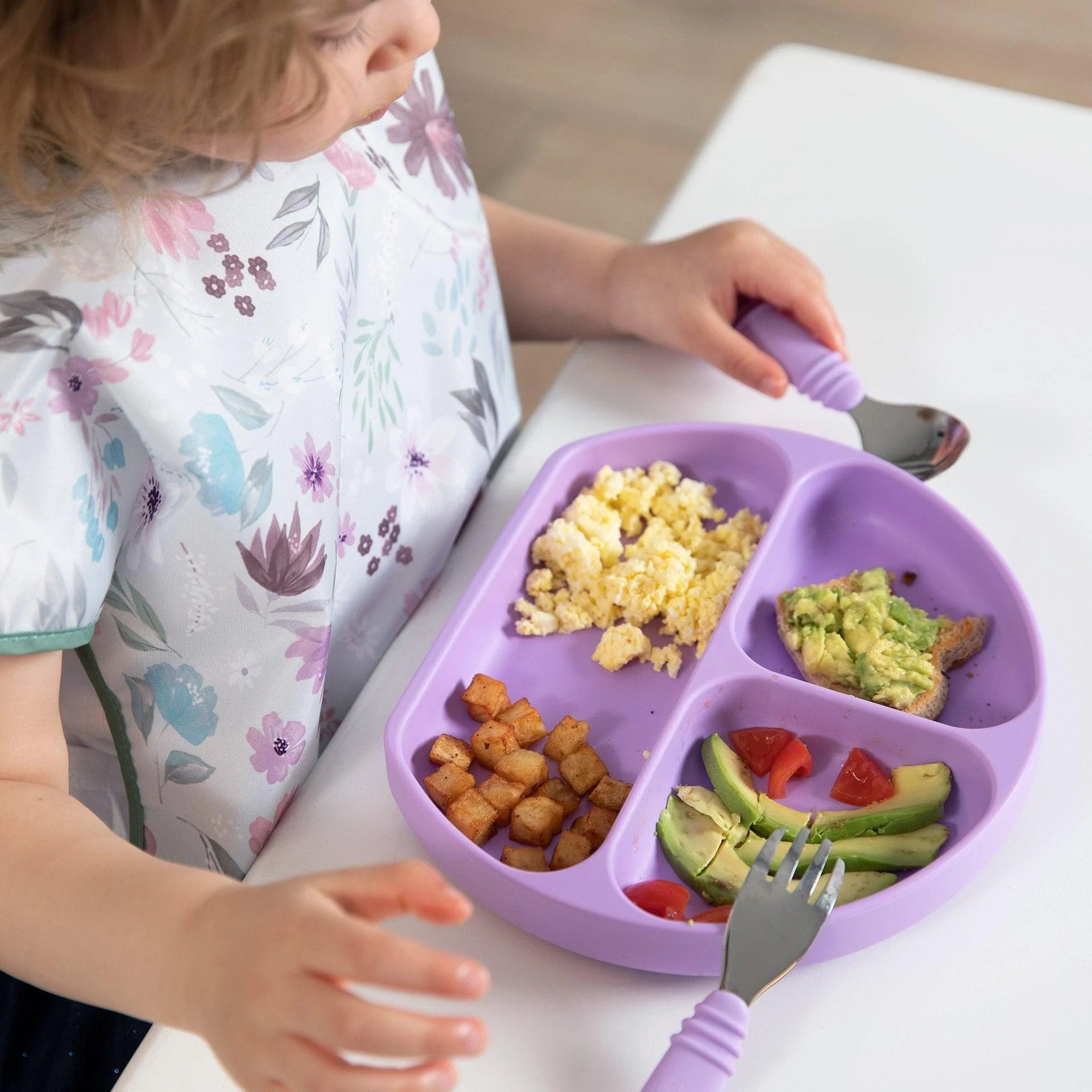Junior Bib: Floral - Bumkins