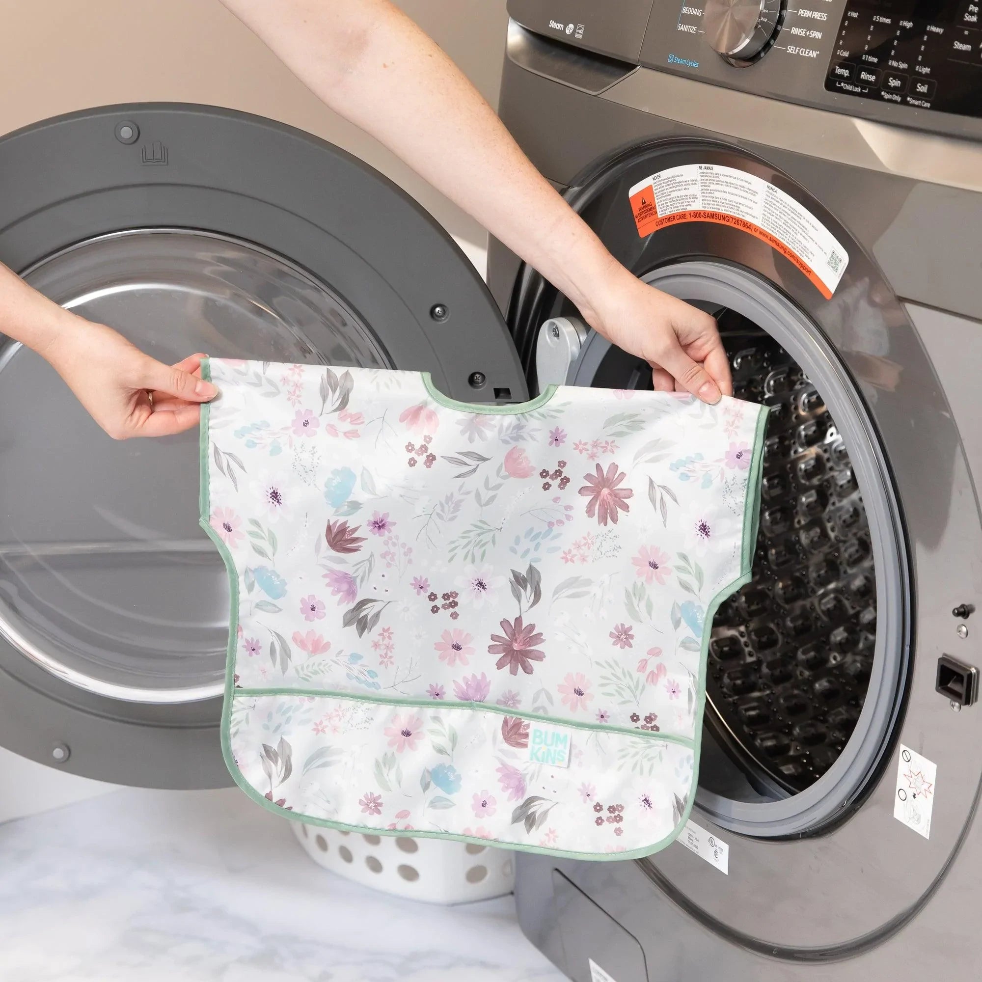 Junior Bib: Floral - Bumkins