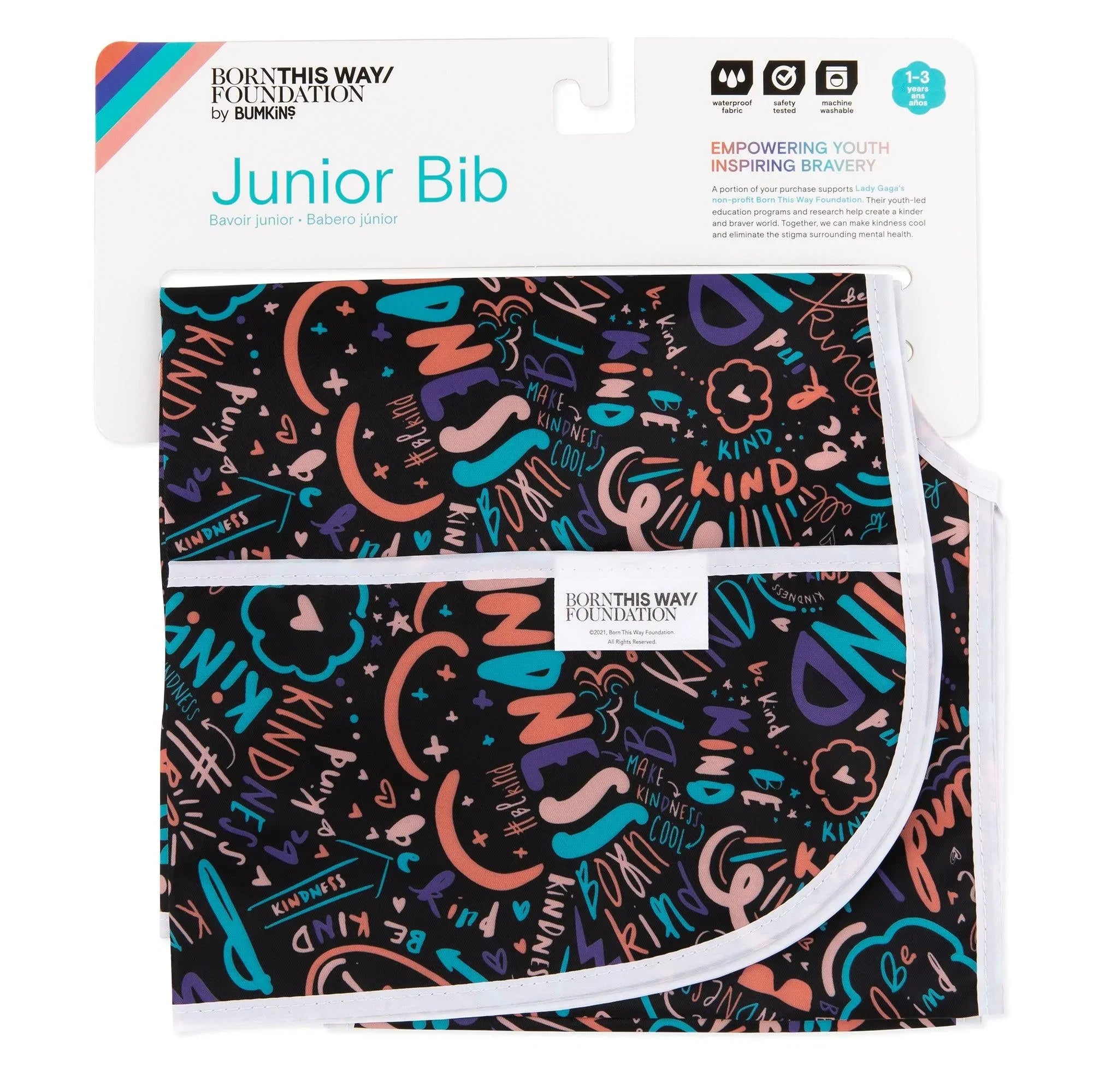 Junior Bib: Channel Kindness - Bumkins