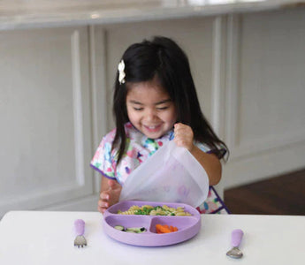 The Smart Design Behind Our Divided Silicone Suction Plates For Littles! - Bumkins