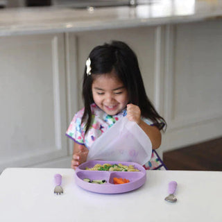 The Smart Design Behind Our Divided Silicone Suction Plates For Littles! - Bumkins