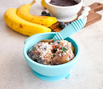 Learn How to Make Vegan Banana Nice Cream & Blueberry Chia Jam! - Bumkins