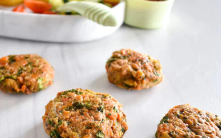 Sneaky Veggies: Veggie-Loaded Turkey Bites - Bumkins