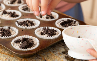 Kid Chefs: Fiona & Olivia’s No-Bake Oreo Cheesecake Bites