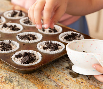 Kid Chefs: Fiona & Olivia’s No-Bake Oreo Cheesecake Bites