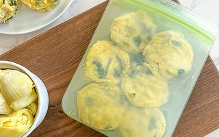egg bites in silicone bag 