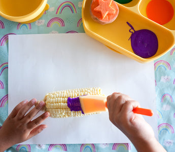 Painting With Veggies - An Autumn Craft 🎨 - Bumkins