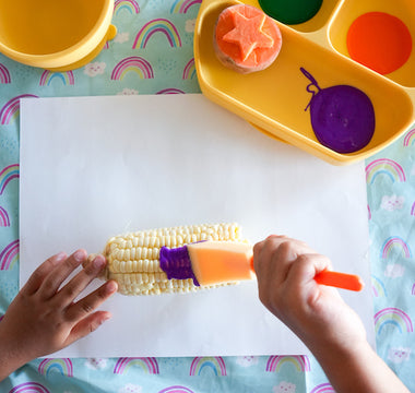 Painting With Veggies - An Autumn Craft 🎨