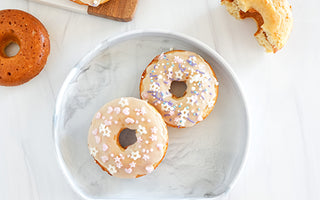 🍩 Celebrate National Donut Day with Easy Baked Vanilla Cottage Cheese Donuts - Bumkins
