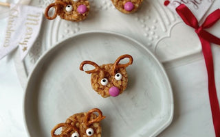 A Kid-Friendly Delight: DIY Rice Cereal Reindeer 🦌 - Bumkins