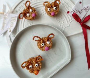 A Kid-Friendly Delight: DIY Rice Cereal Reindeer 🦌