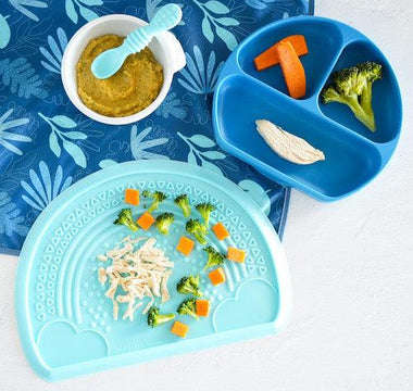 A Baby-Friendly Family Meal Adapted by Age, Stage, and Method - Bumkins