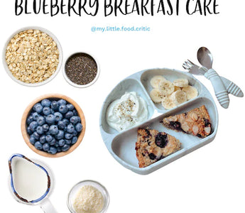 Simple & Delicious Baked Blueberry Breakfast Cake - Bumkins