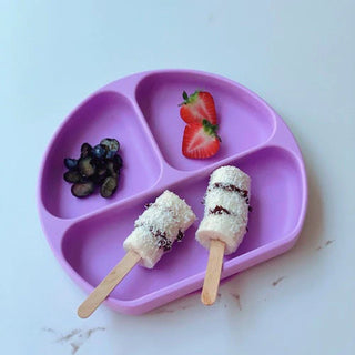 🍌 Quick & Fun Snack Ideas: Frozen Banana Bites Dipped in "Nutella" - Bumkins