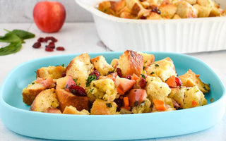 Seasonal Sides: Apple Cranberry Bread Stuffing - Bumkins