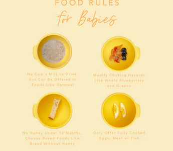 Important Food Rules For Keeping Baby Safe When Introducing Solids - Bumkins