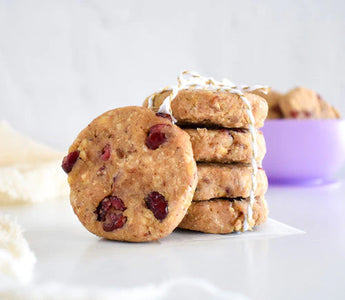 Easy No-Bake Cranberry Chickpea Cookies - Bumkins